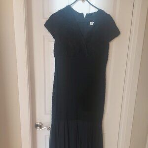 GILANI Designer brand, black evening gown. size 14.